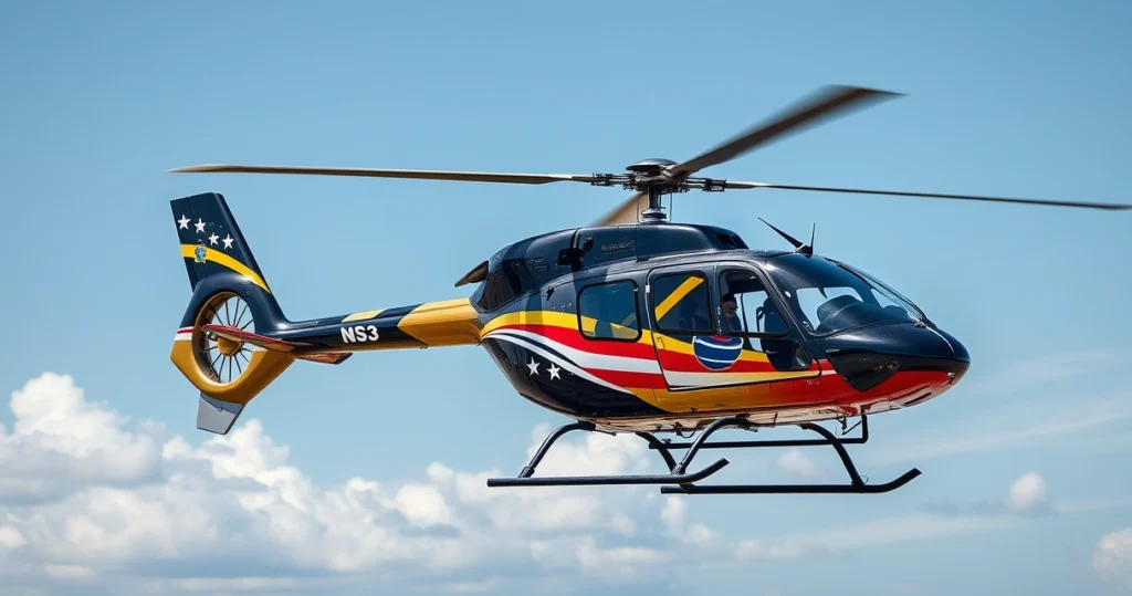 Família de milionário espalha R$ 27 mil de helicóptero como homenagem nos EUA
