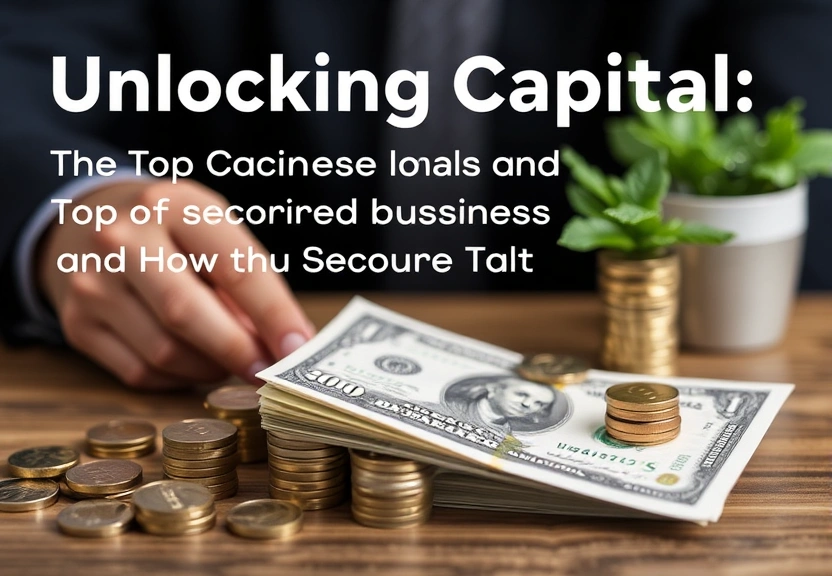Representação visual de Unlocking Capital: The Top Unsecured Business Loans and How to Secure Yours