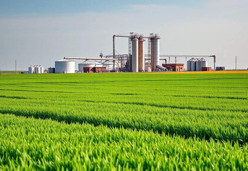 Representação visual de Green Plains Stock Soars Following $190 Million Ethanol Plant Sale