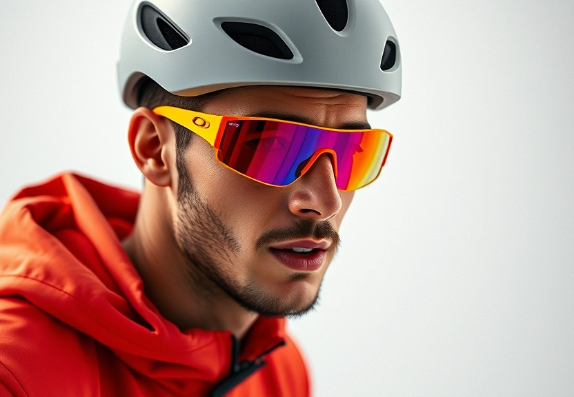 Representação visual de Oakley aprova óculos inteligentes esportivos no Brasil