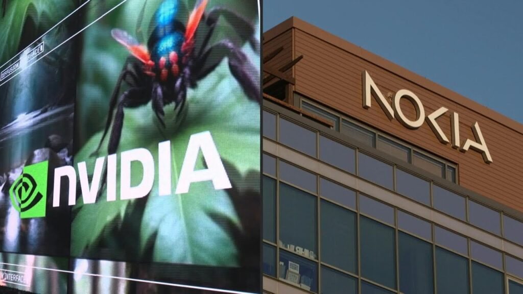 Após parceria estratégica com Nvidia, ações da Nokia têm alta de 25%